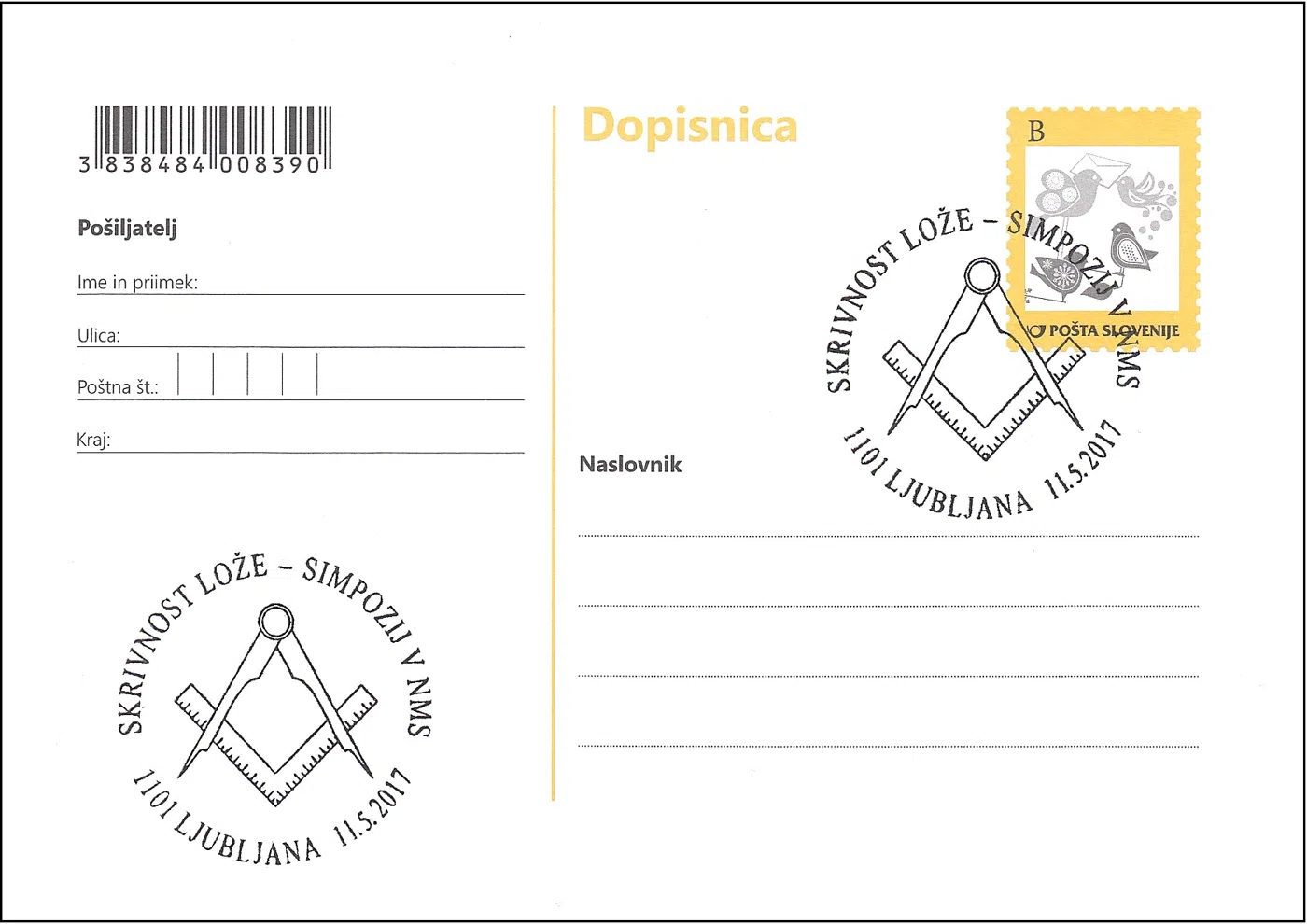 SKRIVNOST LOŽE - SIMPOZIJ NMS
